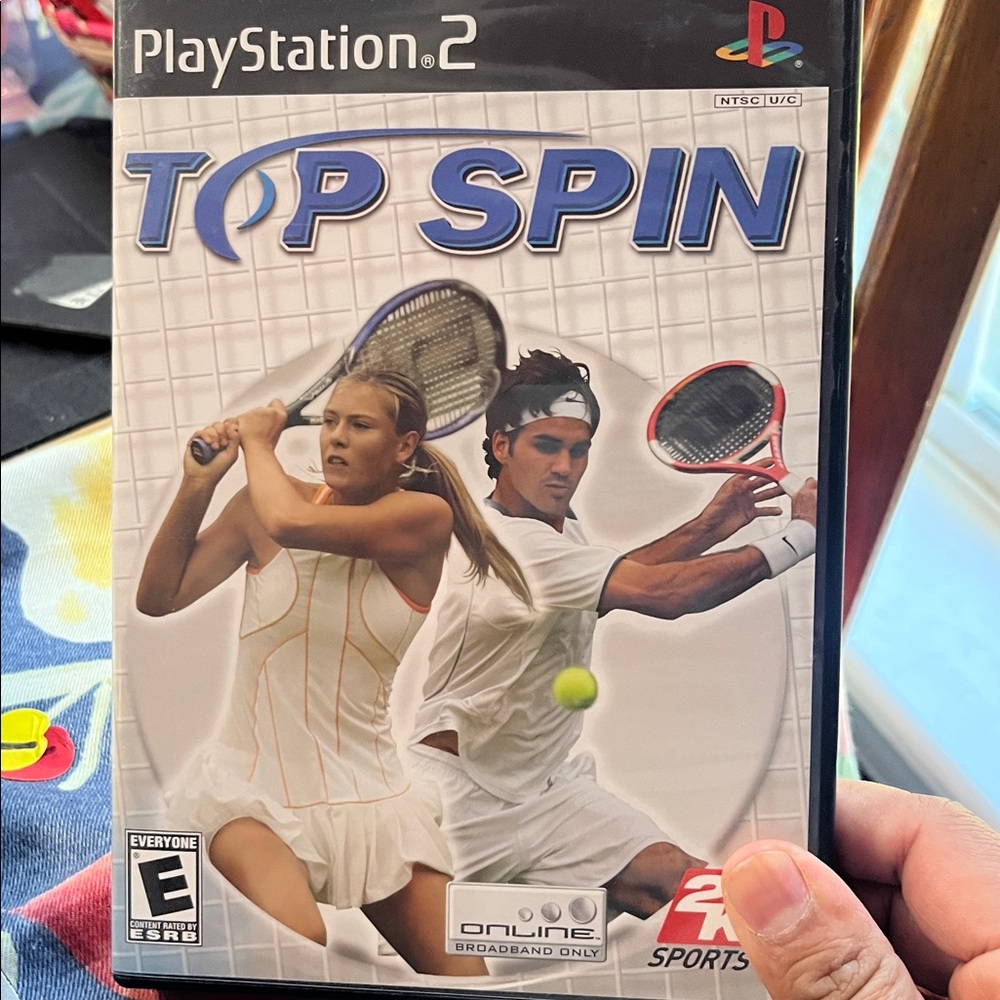 Top Spin CIB Playstation 2